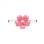 Fleur Rose Whoop Charm